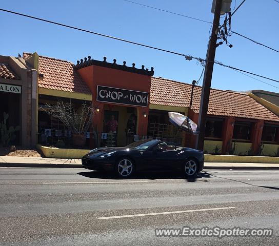 Ferrari California spotted in Scottsdale, Arizona