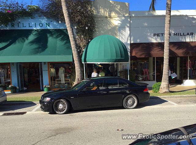 BMW Alpina B7 spotted in Palm Beach, Florida