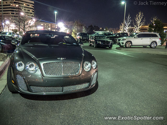 Bentley Continental spotted in DTC, Colorado