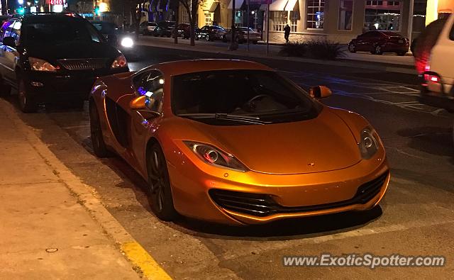 Mclaren MP4-12C spotted in Albuquerque, New Mexico