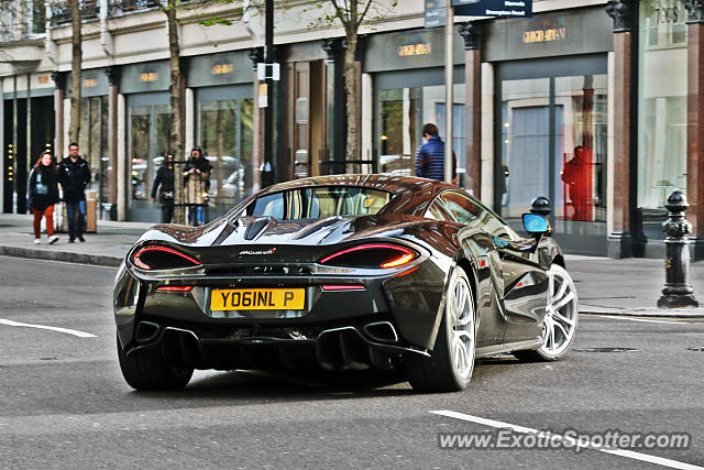 Mclaren 570S spotted in London, United Kingdom