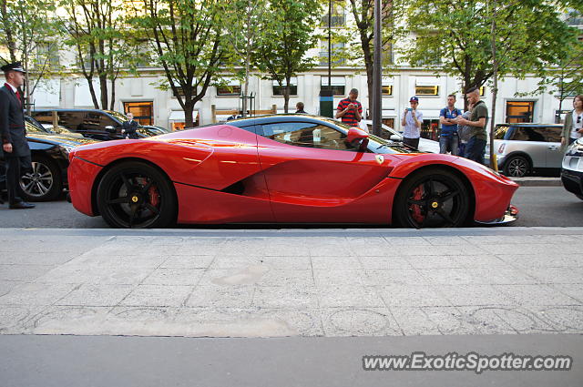 Ferrari LaFerrari spotted in Paris, France