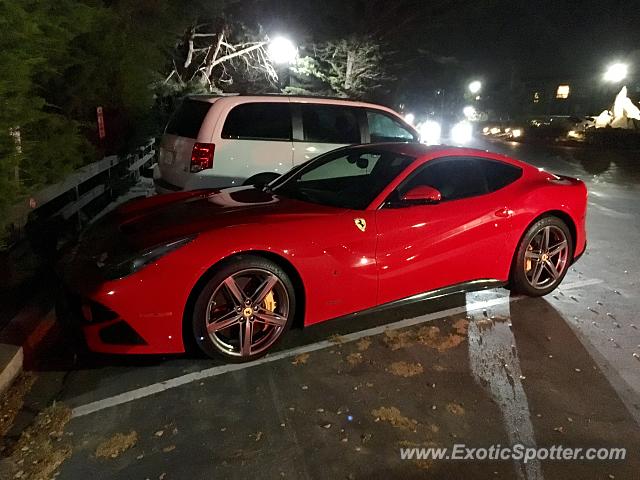 Ferrari F12 spotted in Seaside, California
