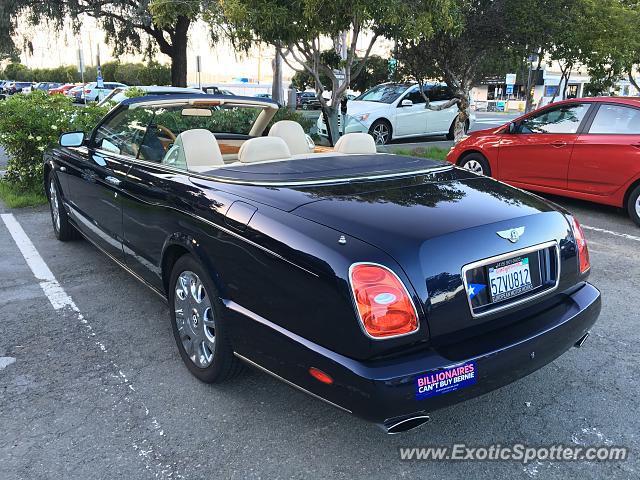 Bentley Arnage spotted in Napa Valley, California