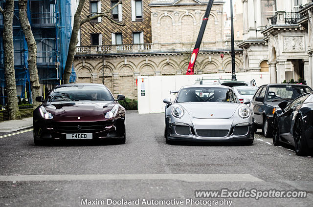 Porsche 911 GT3 spotted in London, United Kingdom