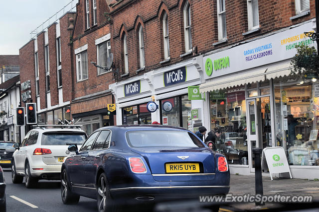 Bentley Mulsanne spotted in Wokingham, United Kingdom
