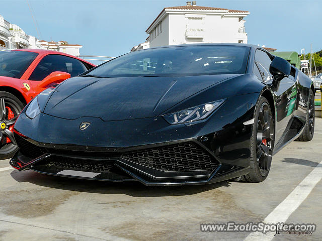 Lamborghini Huracan spotted in Platja d'Aro, Spain