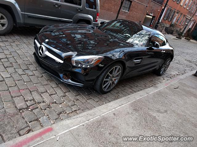 Mercedes AMG GT spotted in New York City, New York