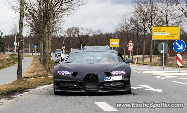 Bugatti Chiron spotted in Wolfsburg, Germany