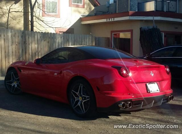 Ferrari California spotted in Boulder, Colorado