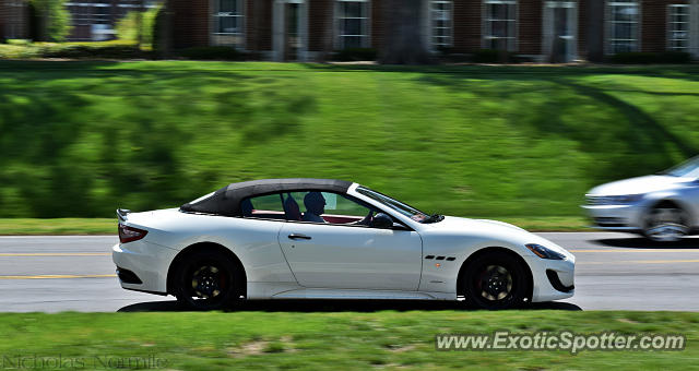Maserati GranCabrio spotted in Charlotte, North Carolina