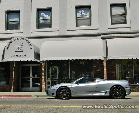 Ferrari 360 Modena spotted in Placerville, California