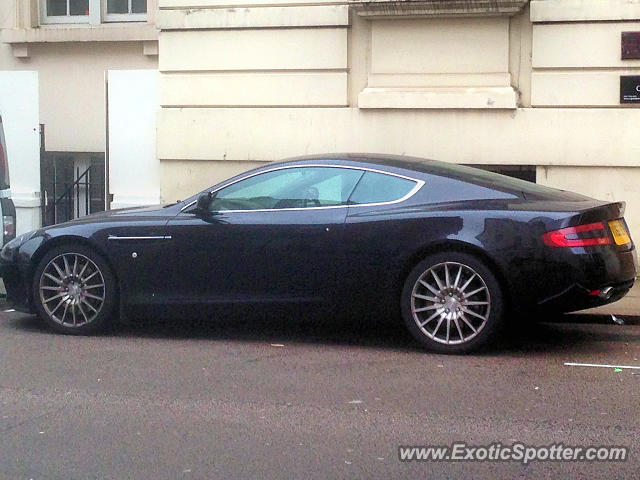 Aston Martin DB9 spotted in London, United Kingdom