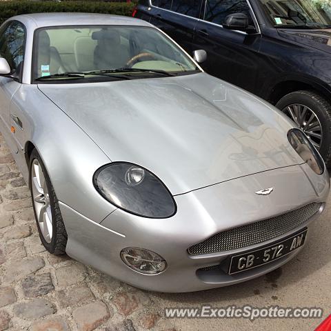 Aston Martin DB7 spotted in Versailles, France