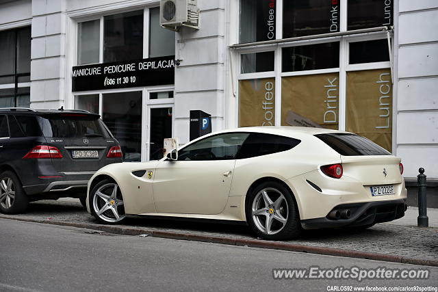 Ferrari FF spotted in Warsaw, Poland