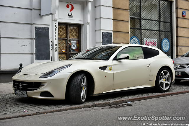 Ferrari FF spotted in Warsaw, Poland