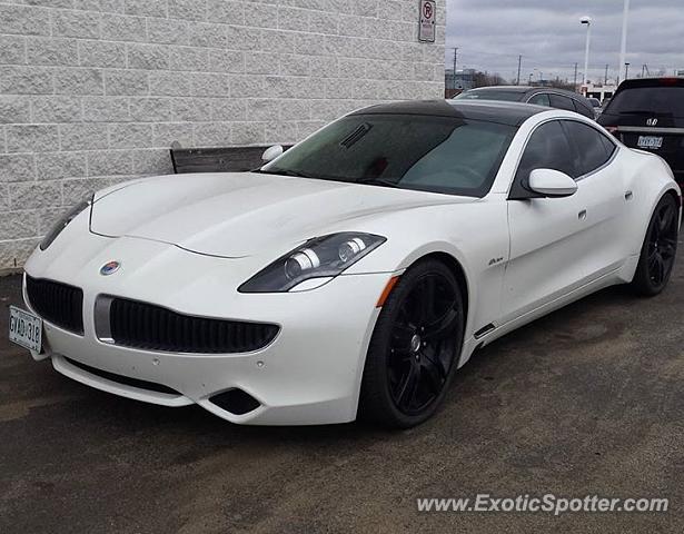 Fisker Karma spotted in Burlington, On, Canada
