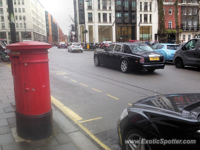 Rolls-Royce Phantom spotted in London, United Kingdom