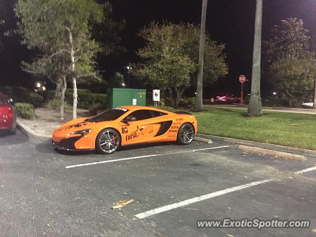 Mclaren 650S spotted in Tampa, Florida