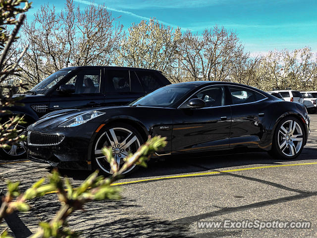 Fisker Karma spotted in Centennial, United States