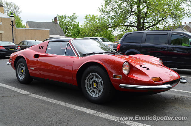 Ferrari 246 Dino spotted in Doylestown, Pennsylvania