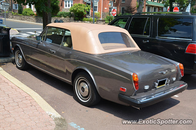 Rolls-Royce Corniche spotted in Doylestown, Pennsylvania