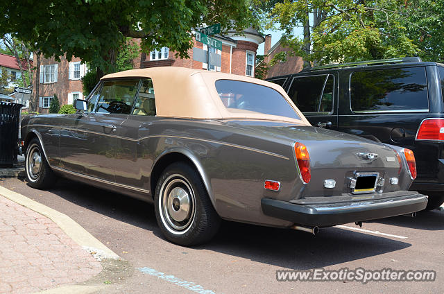 Rolls-Royce Corniche spotted in Doylestown, Pennsylvania