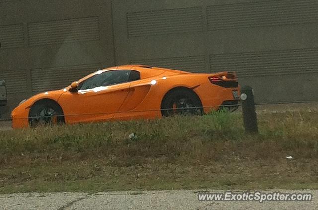Mclaren MP4-12C spotted in Dallas, Texas