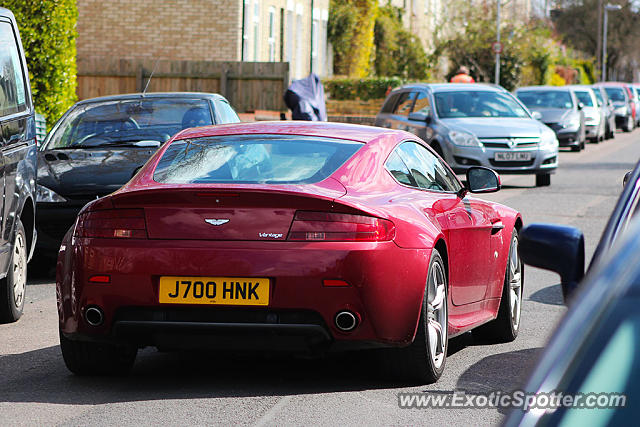 Aston Martin Vantage spotted in Cambridge, United Kingdom