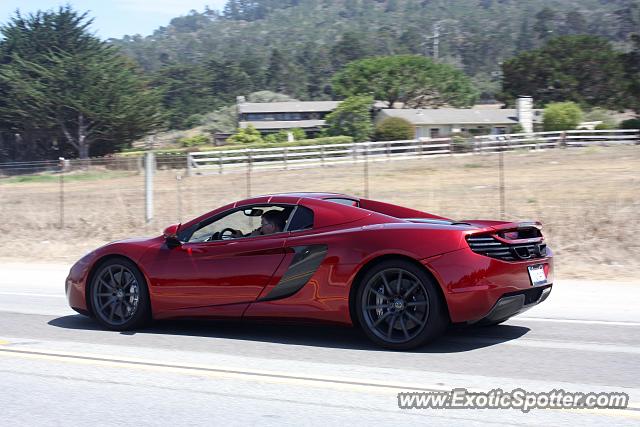Mclaren MP4-12C spotted in Monterey, California