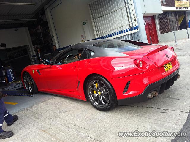 Ferrari 599GTO spotted in Bogota, Colombia