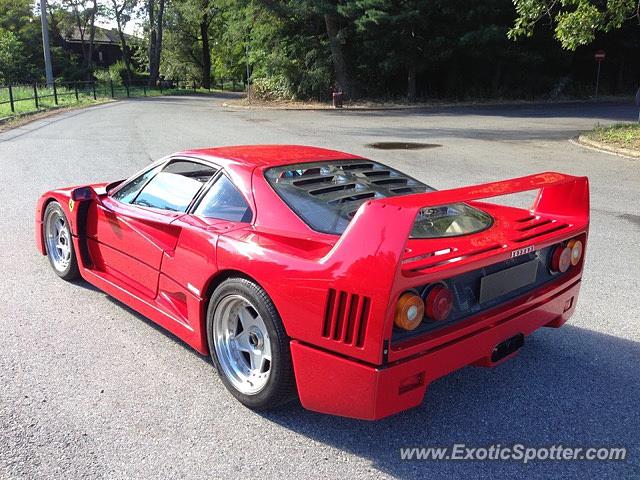 Ferrari F40 spotted in Bergamo, Italy