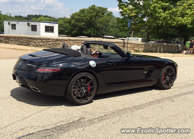 Mercedes SLS AMG spotted in Pittsburgh, Pennsylvania