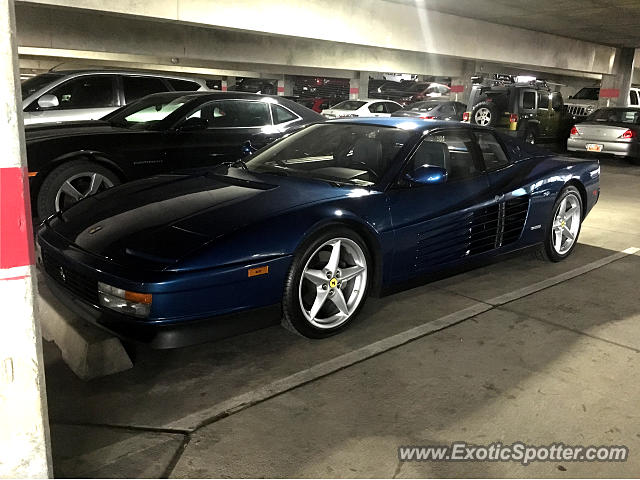 Ferrari Testarossa spotted in Cottonwood Hts., Utah