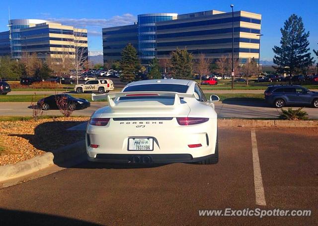 Porsche 911 GT3 spotted in Highlands Ranch, Colorado