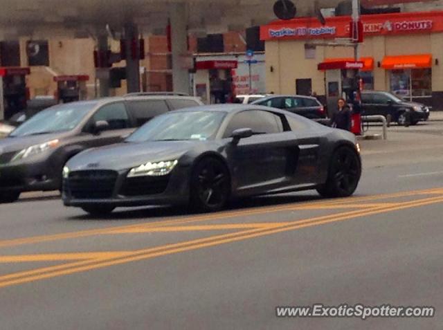Audi R8 spotted in Brooklyn, New York