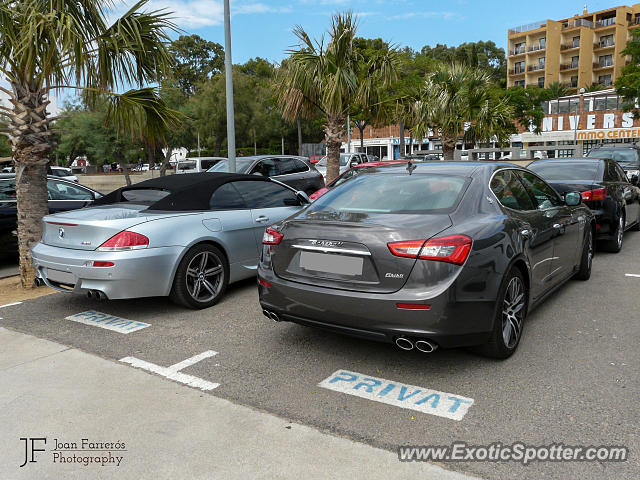 Maserati Ghibli spotted in Roses, Spain