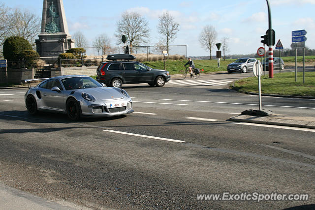 Porsche 911 GT3 spotted in Plancenoit, Belgium