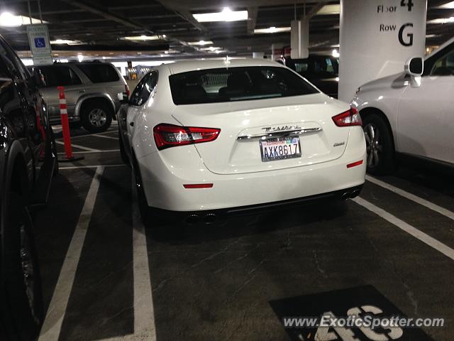 Maserati Ghibli spotted in Seattle, Washington