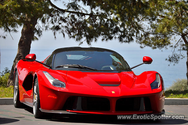 Ferrari LaFerrari spotted in Newport Beach, California