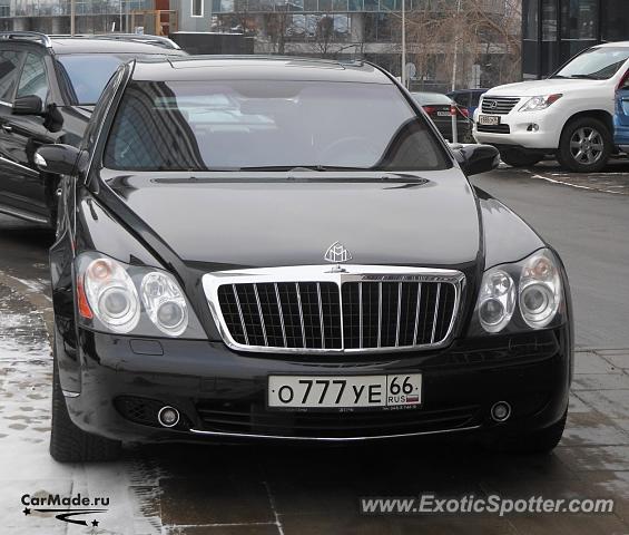 Mercedes Maybach spotted in Ekaterinburg, Russia