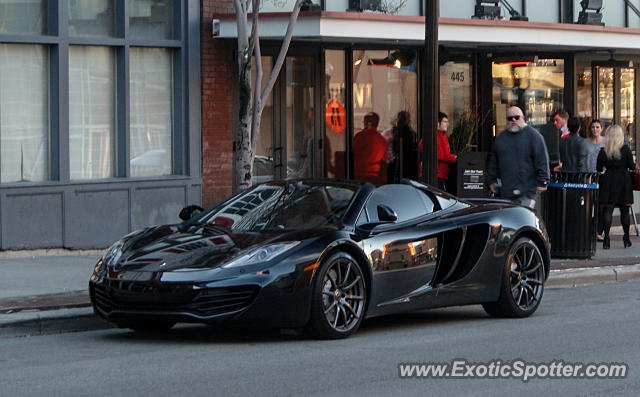 Mclaren MP4-12C spotted in Columbus, Ohio