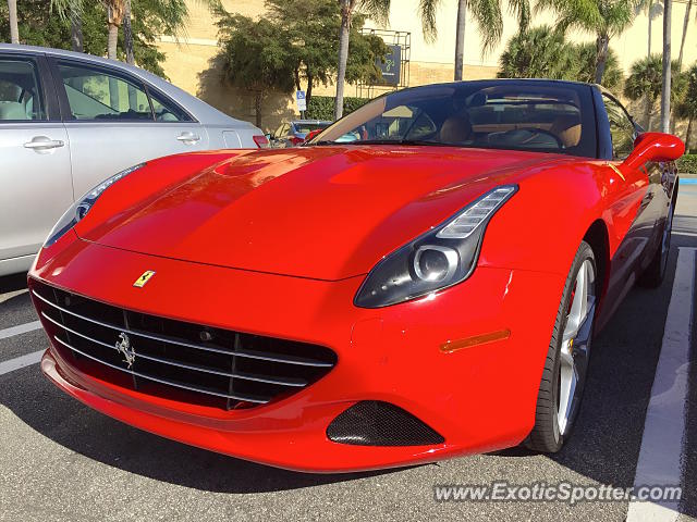 Ferrari California spotted in Palm B. Gardens, Florida