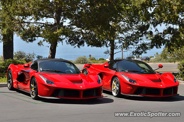 Ferrari LaFerrari spotted in Newport Beach, California