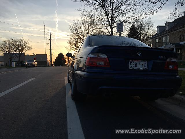 BMW M5 spotted in Madison, Wisconsin