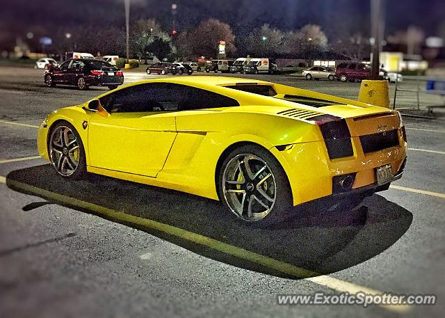 Lamborghini Gallardo spotted in Springfield, Missouri