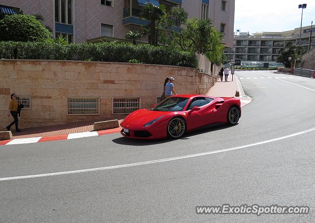 Ferrari 488 GTB spotted in Monte-Carlo, Monaco