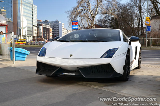 Lamborghini Gallardo spotted in Warsaw, Poland