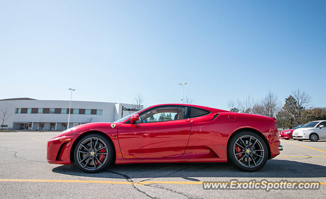 Ferrari F430 spotted in Northbrook, Illinois