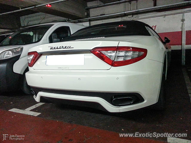 Maserati GranCabrio spotted in Barcelona, Spain